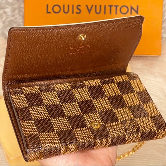 LOUIS VUITTON Tresor Wallet in Damier Ebene - Picture 12 of 16